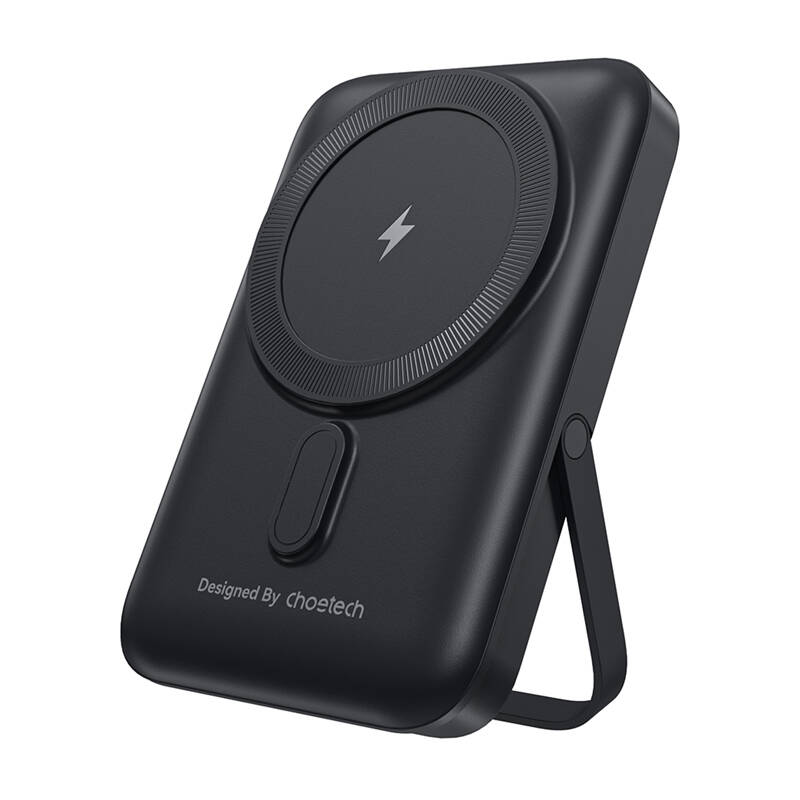 Choetech B743 10000mAh 20W PD magnetni powerbank sa postoljem (crni)