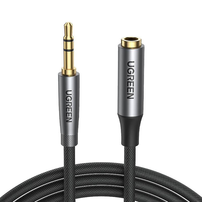 UGREEN AV190 AUX audio produžni priključak 3,5 mm, 3 m (crni)