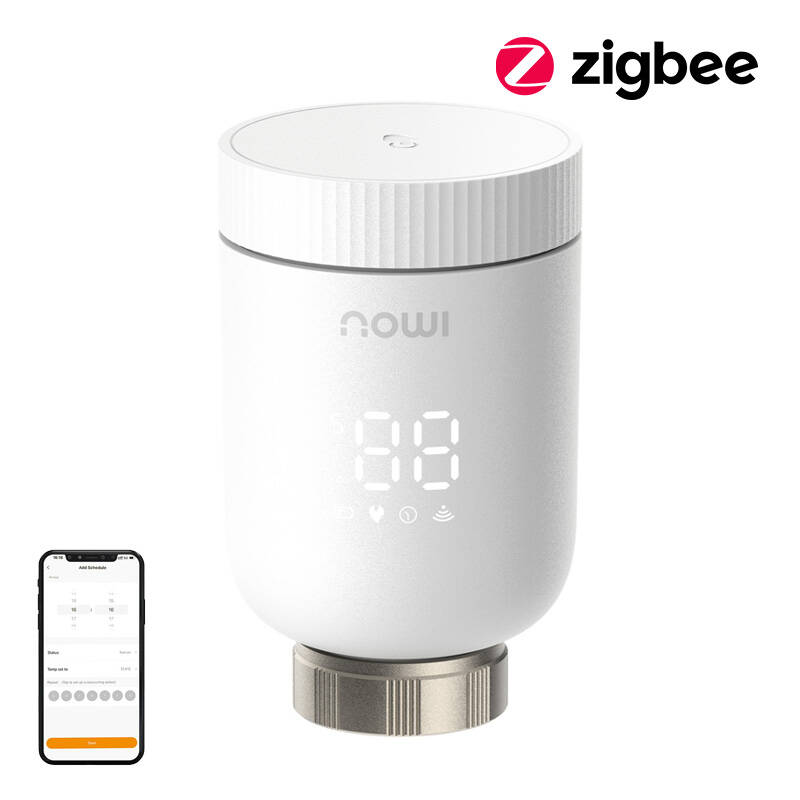 ZigBee termostatska glava IMOU IOT-TRV1-EU + 6 adaptera