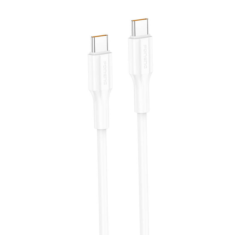 Foneng XS01 60W USB-C na USB-C kabel, 1m (bijeli)