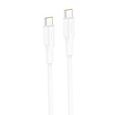 Foneng XS01 60W USB-C na USB-C kabel, 1m (bijeli)