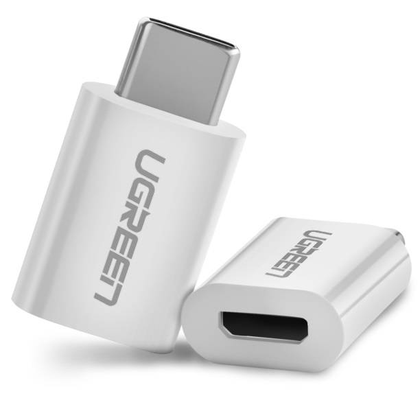 Micro USB na USB-C adapter UGREEN US157 (bijeli) (paket od 5 komada)