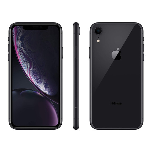 Apple iPhone XR 64GB Black  USB/Lightning Cable, batteryCARE                                                                                                                                     
                        