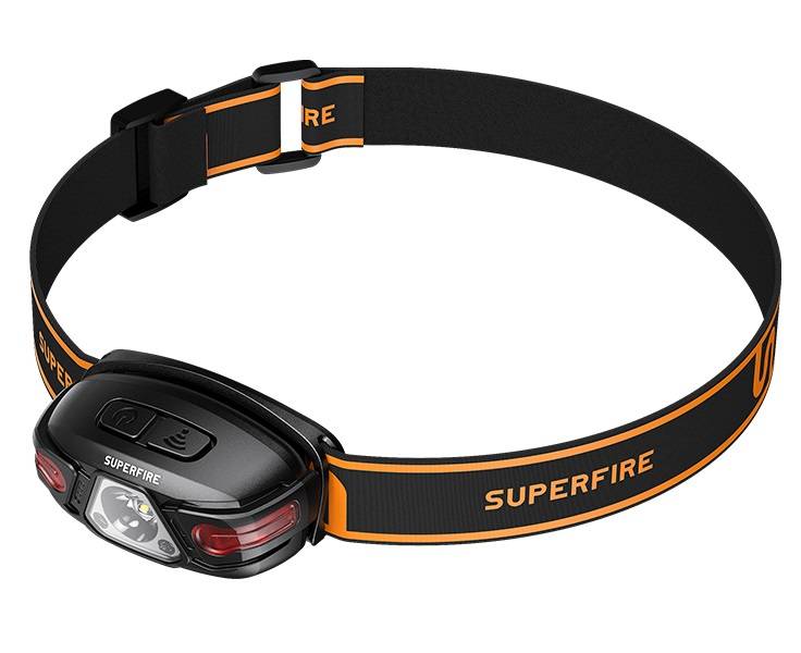 Prednje svjetlo Superfire HL63, 450lm, USB-C