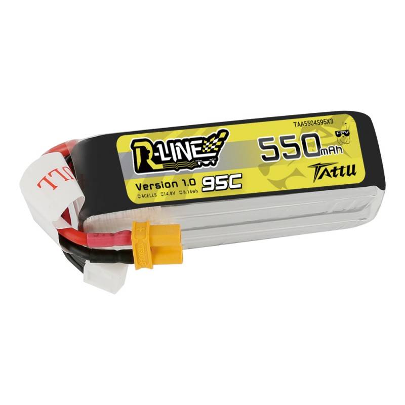 Baterija Tattu R-Line 550mAh 14.8V 95C 4S1P