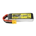 Baterija Tattu R-Line 550mAh 7.4V 95C 2S1P XT30