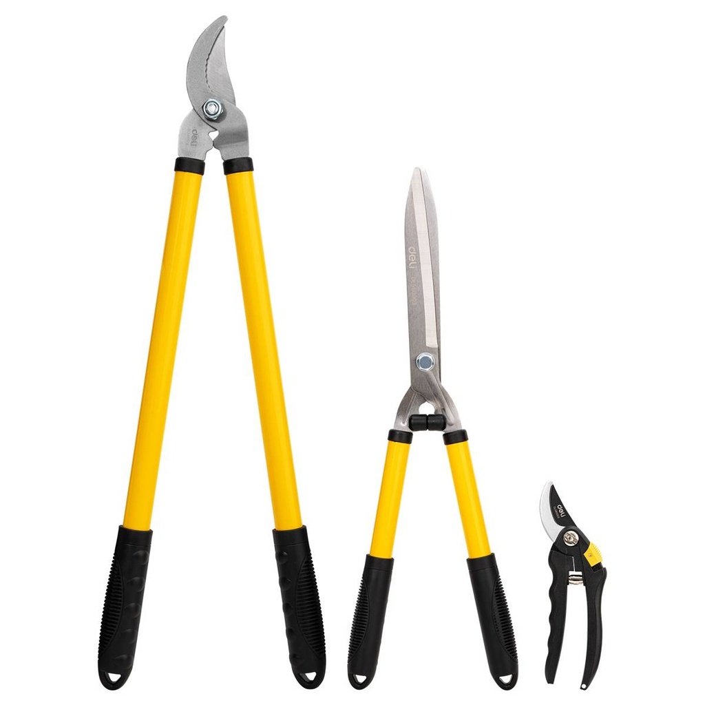 Set alata za vrtlarstvo 3 kom Deli Tools EDL580003 (žuti)