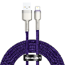 USB kabel za Lightning Baseus Cafule, 2.4A, 2m (ljubičasti)