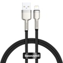 USB kabel za Lightning Baseus Cafule, 2.4A, 0,25m (crni) (paket od 5 komada)