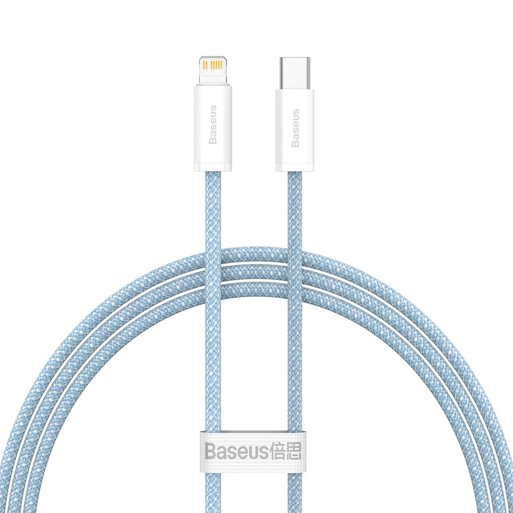 USB-C kabel za Lightning Baseus Dynamic Series, 20W, 1m (plavi) (paket od 5 komada)