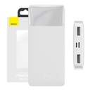 Powerbank Baseus Bipow 10000mAh, 2xUSB, USB-C, 15W (bijeli)