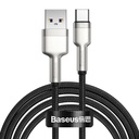 USB kabel za USB-C Baseus Cafule, 66W, 2m (crni) (paket od 5 komada)