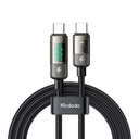 McDodo CA-3611 USB-C na USB-C kabel, automatsko isključivanje, PD 100W, 1,8m (crno)