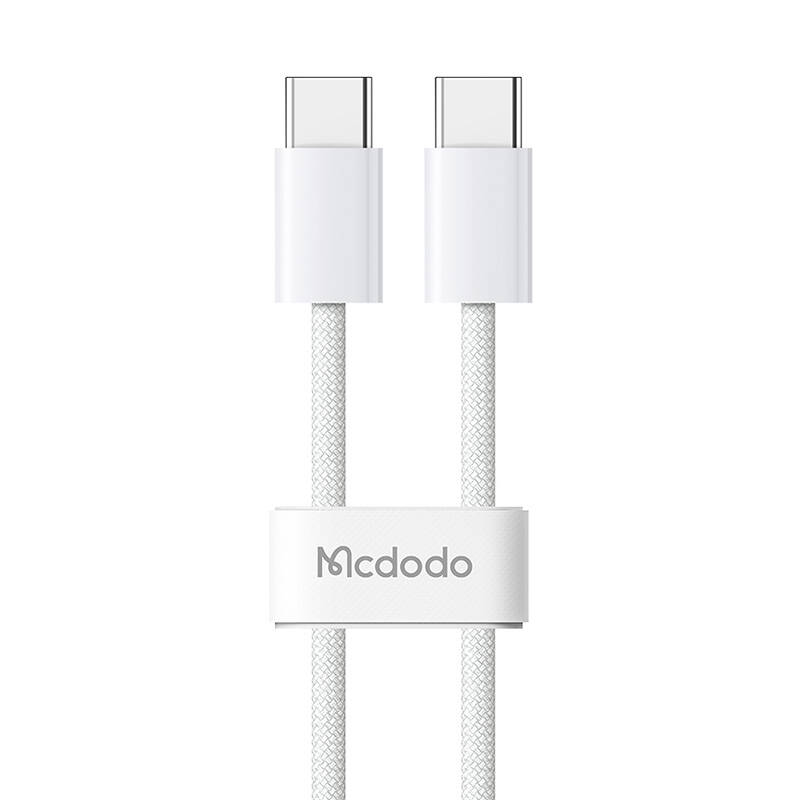 McDodo CA-5690 USB-C u USB-C kabel, 60W, 1M (bijelo) (paket od 5 komada)