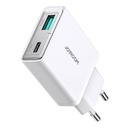 Joyroom Mains Charger JR-TCF14 (A+C) Super Slim 20W (White)