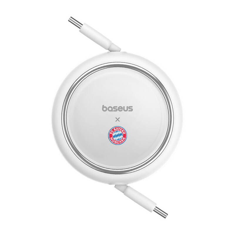 Baseus USB-C do USB-C 100W kabela za punjenje (bijelo) Bayern Edition