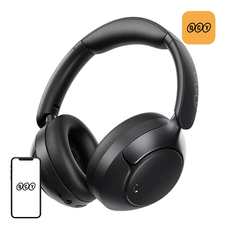 Qcy H3 Pro ANC bežične slušalice (crna)