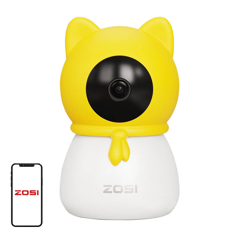 ZOSI 4MP HD 355 ° Elektronička kamera/dadilja