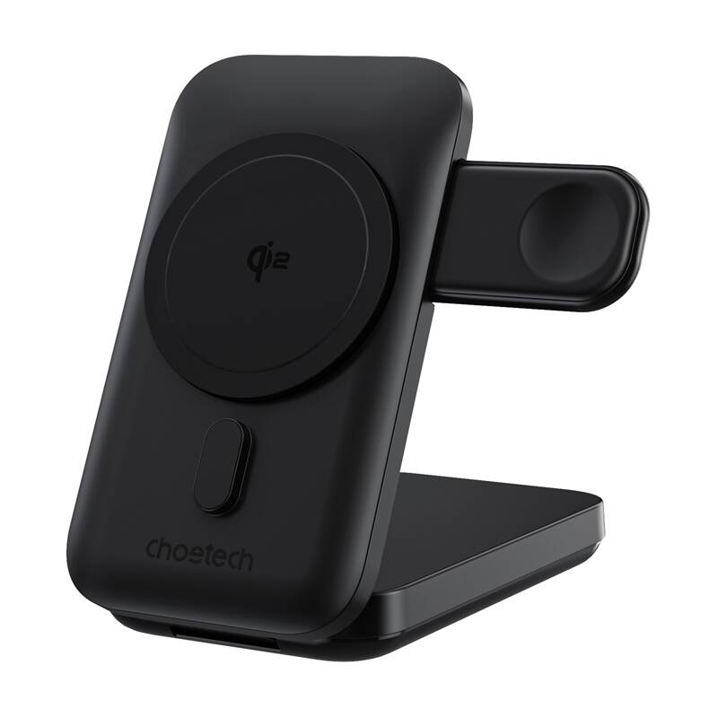 3in1 Mag Charger držač Choetech B750 10000mah Qi2 (crno)