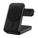 3in1 Mag Charger držač Choetech B750 10000mah Qi2 (crno)
