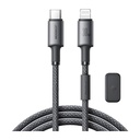 Kabel USB-C Lightning Joyroom 30W, 1,2m Szary
