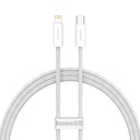 Baseus Dynamic USB-C kabel za Lightning, 23W, 1m (bijeli) (paket od 5 komada)
