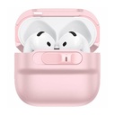 Zaštitni slučaj ESR pulsa za AirPods 4 slušalice (ružičasto)
