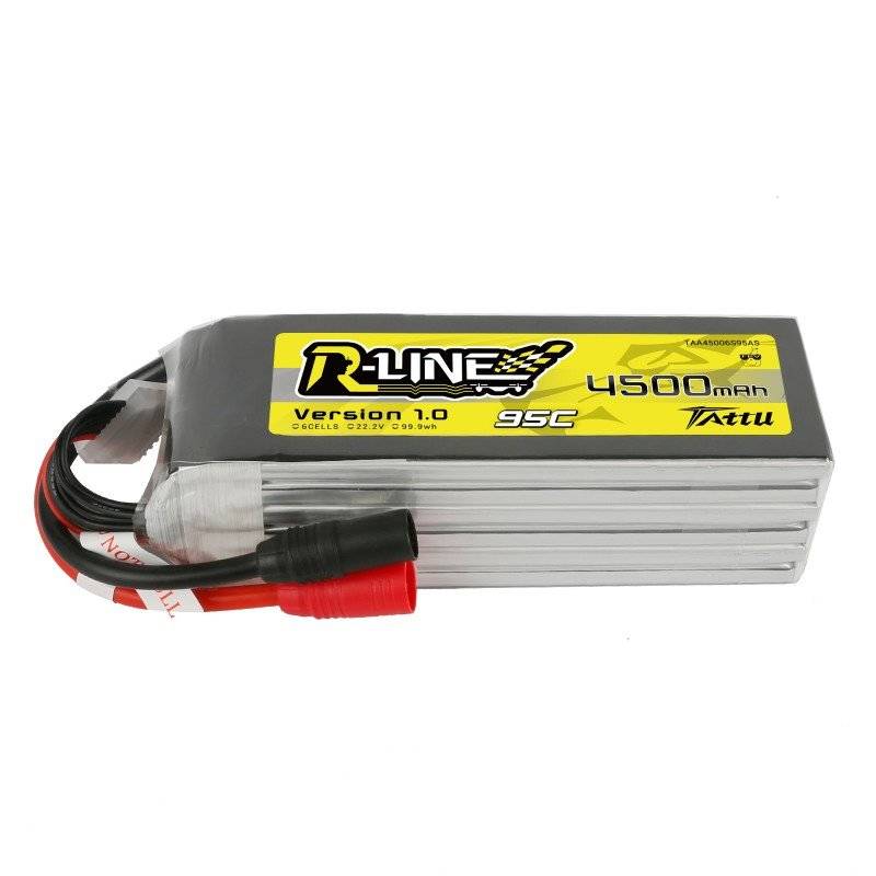 Baterija Tattu R-Line 4500mAh 22.2V 95C 6S1P FPV AS150