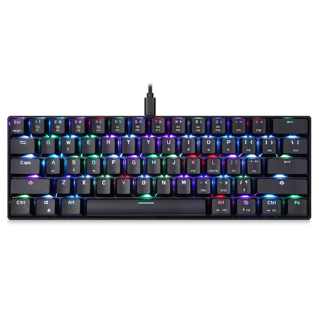 Mehanička gaming tipkovnica Motospeed CK61 RGB