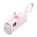 PowerBank Vence LED zaslon 4800mah 22.5W FHQP0 (ružičasta)