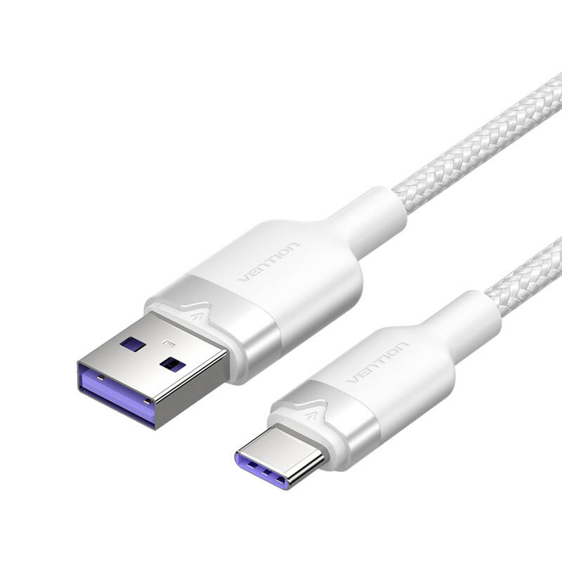 USB 2.0 A do USB-C 6A VENTION CTOWF 1M kabel (bijeli)