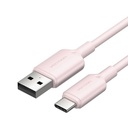 USB 2.0 A do USB-C 3A kabelska opntons ctqph 2m (ružičasta)