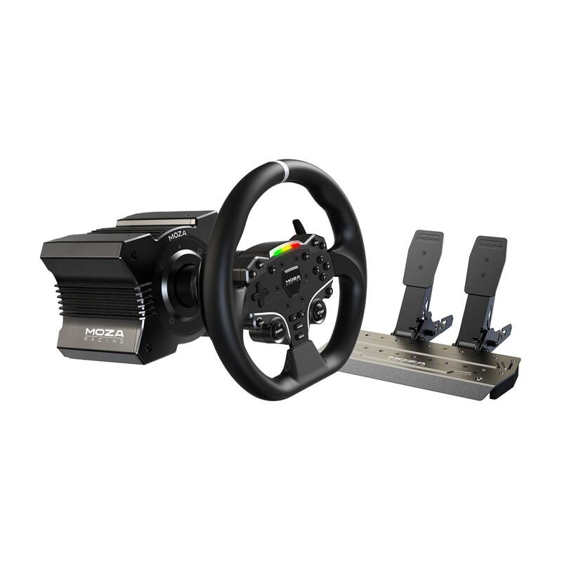 Gaming Set - R5 Base + ES upravljač + SRP -Lite papučice + stezaljke Moza Racing R5 RS20 (PC)
