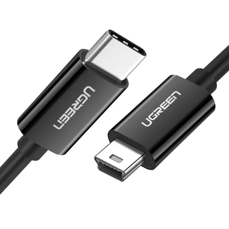 USB-C na mini USB kabel UGREEN US242, 1m (crni)