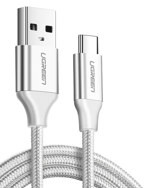 Kabel USB na USB-C UGREEN US288, 3m (bijeli)