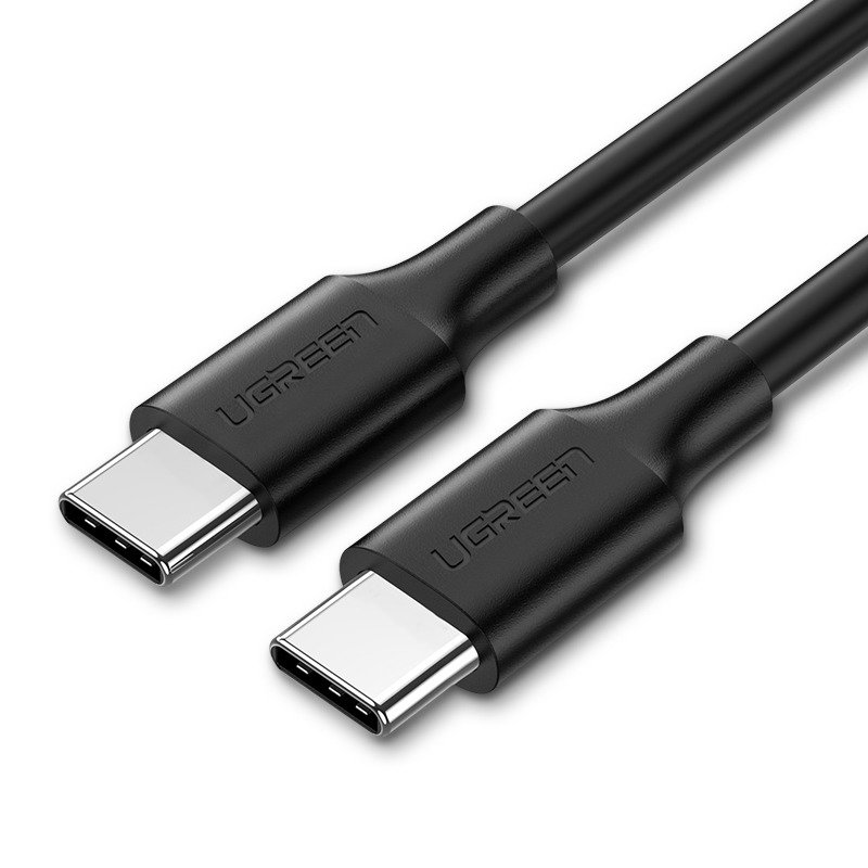 Kabel USB-C na USB-C UGREEN US286, 2m (crni) (paket od 5 komada)