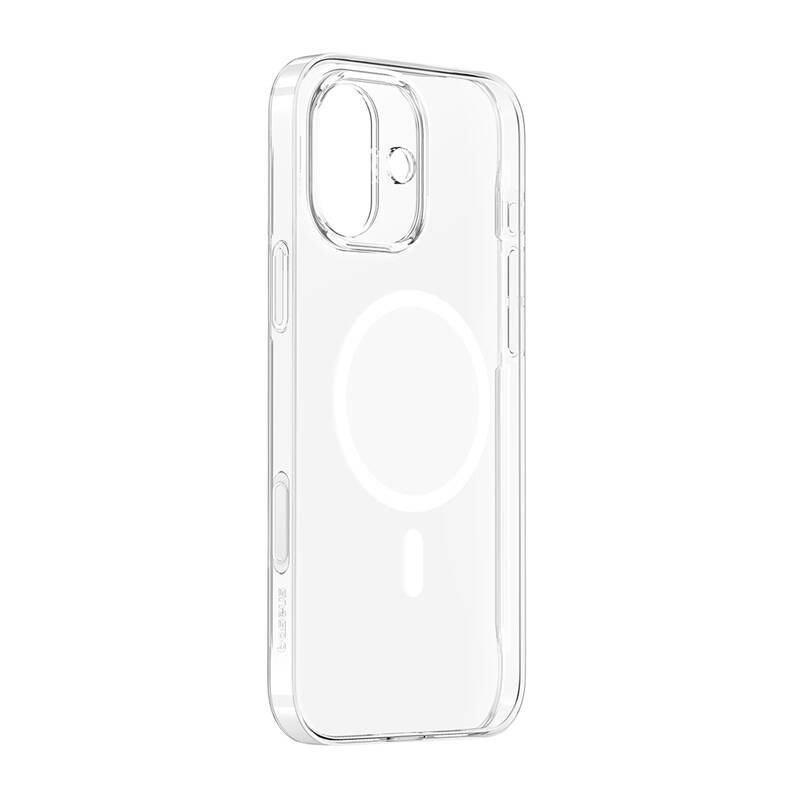 Baseus IP16 futrola za magnetski telefon Touchbutton (prozirna)