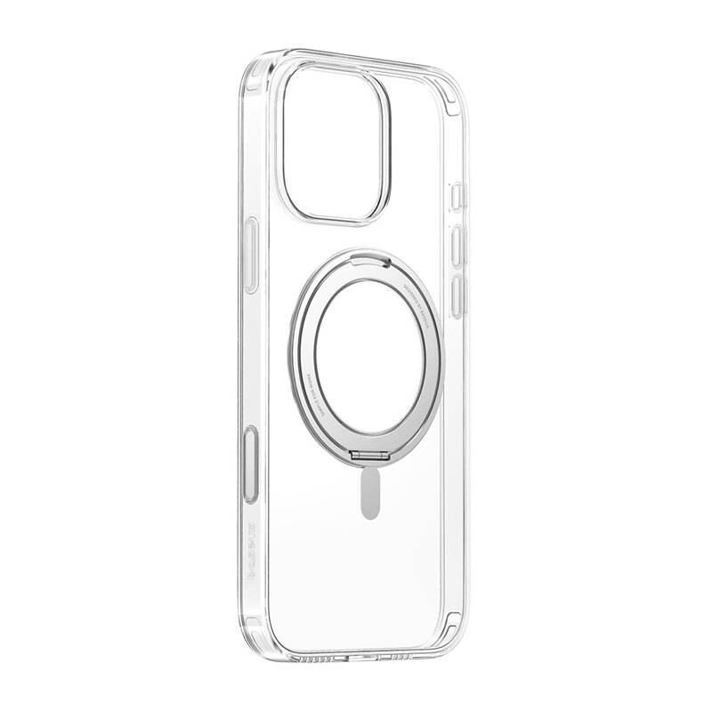 Magnetska futrola sa stalkom baseus skyring 360 ° IP16 Pro (prozirna)