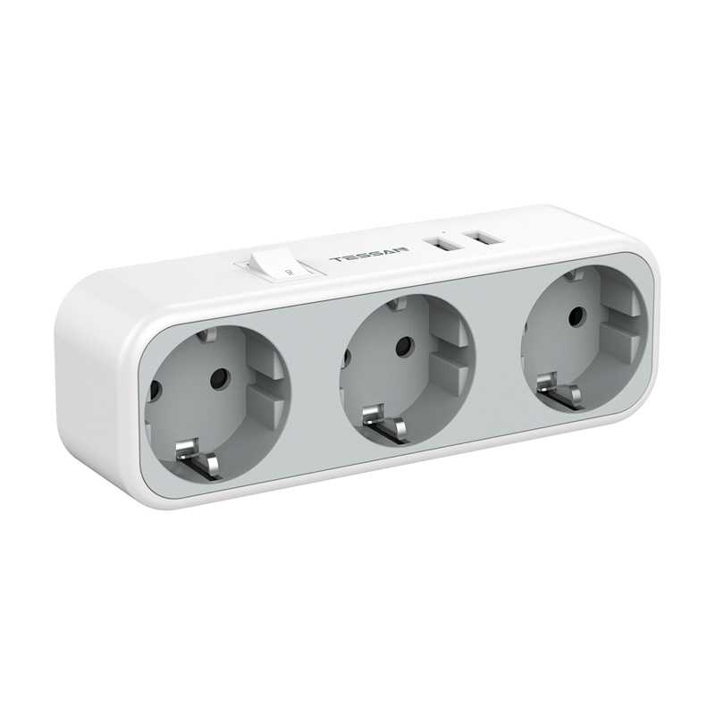 Tessan TS-322 zidna utičnica (bijela)