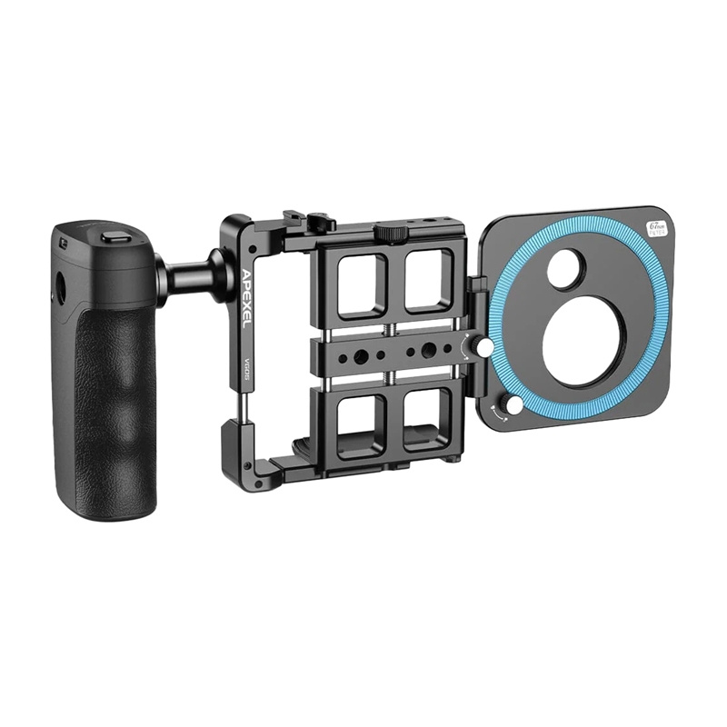 Bežični nadograđeni telefon rig vlogging kit apexel apl-vg05ch
