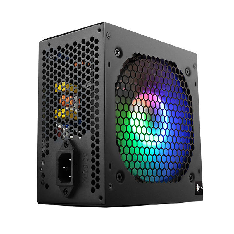 Računalno napajanje Aigo AK600 RGB (crno)