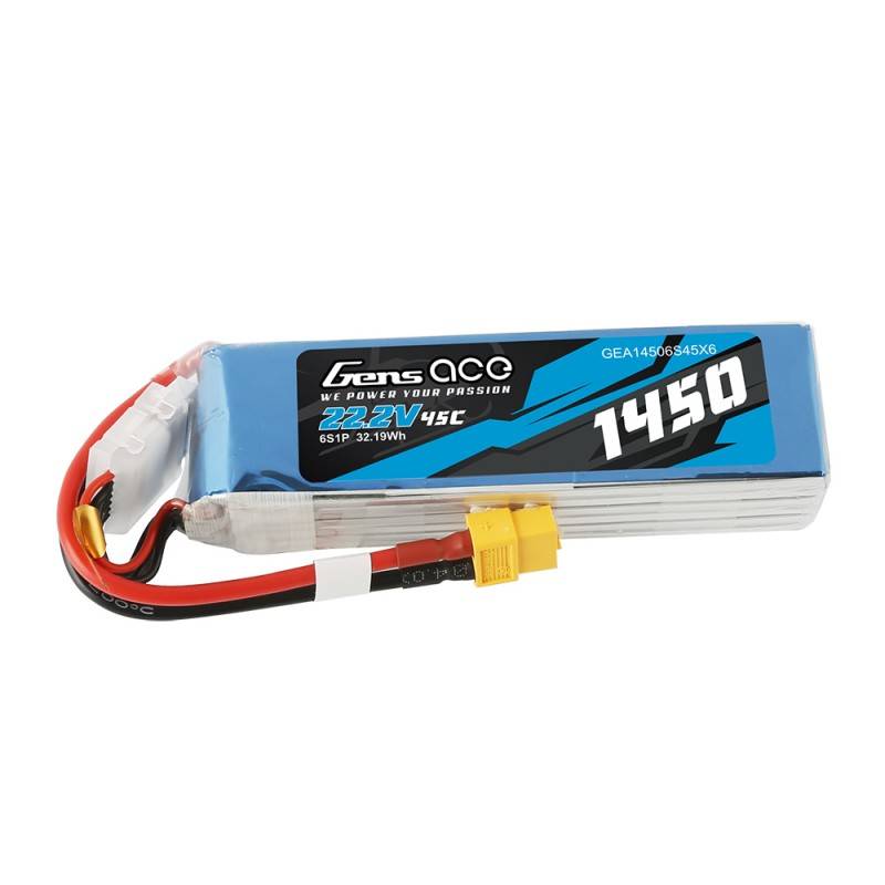 Baterija Gens Ace 1450mAh 22.2V 45C 6S1P