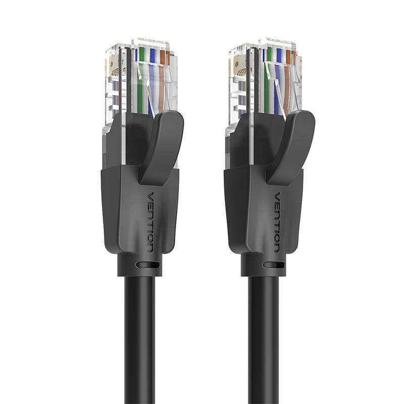 UTP Kategorija 6 Mrežni kabel Vention IBEBL 10m crni (Outlet)