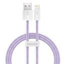 Baseus Dynamic kabel USB na Lightning, 2.4A, 1m (ljubičasti)