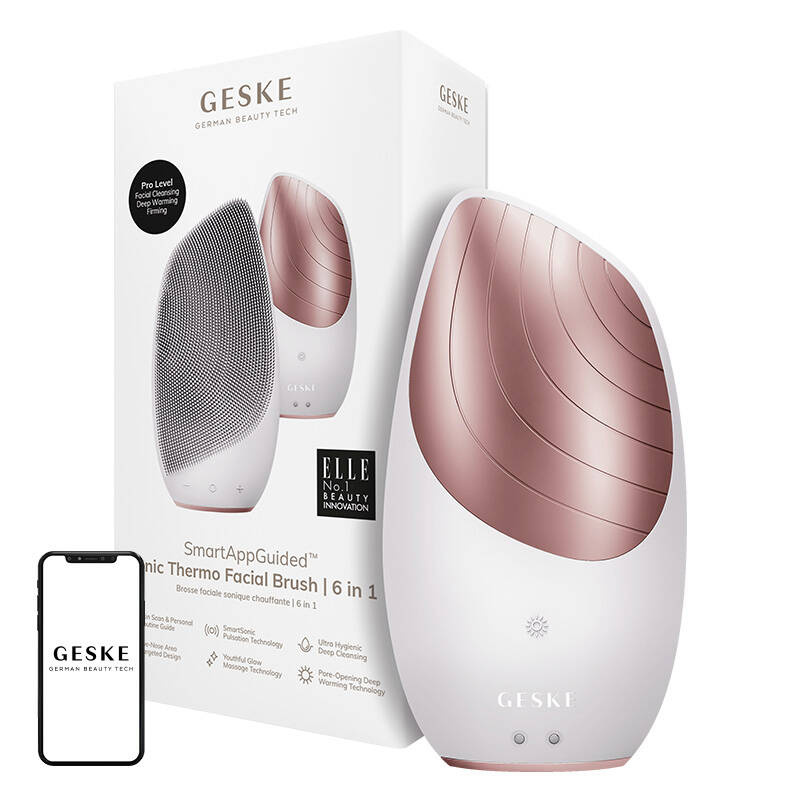 Sonic Thermo četkica za lice 6 u 1 Geske s aplikacijom (Starlight)