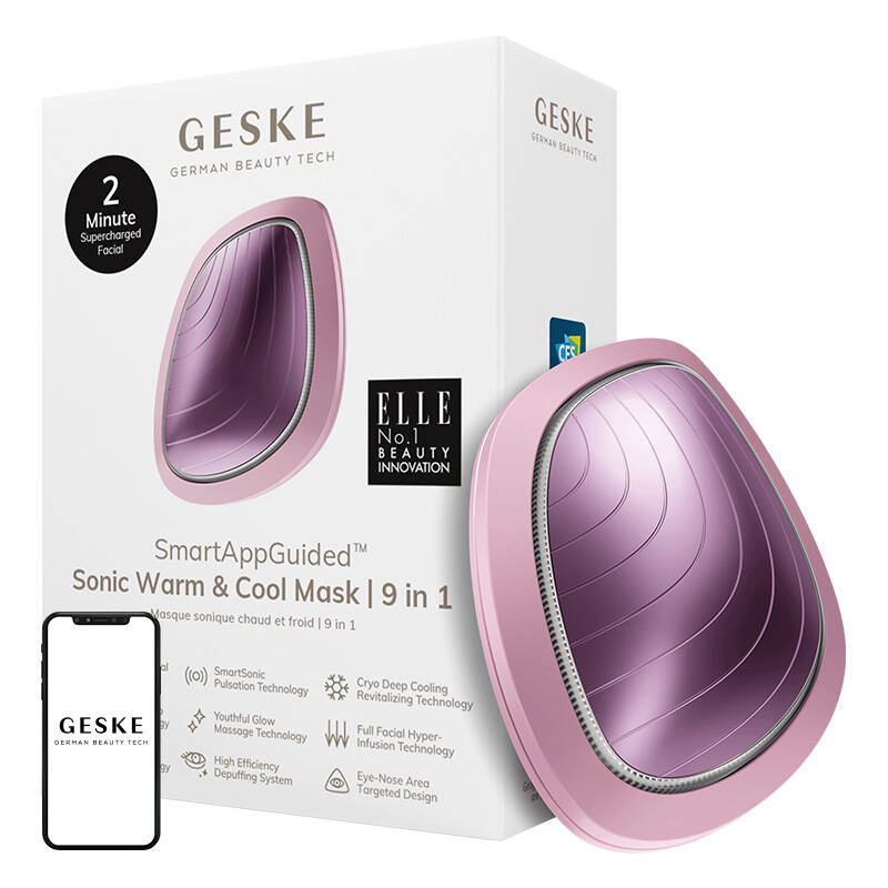 Sonic Warm & Cool Mask 9in1 Geske s aplikacijom (ružičasta)