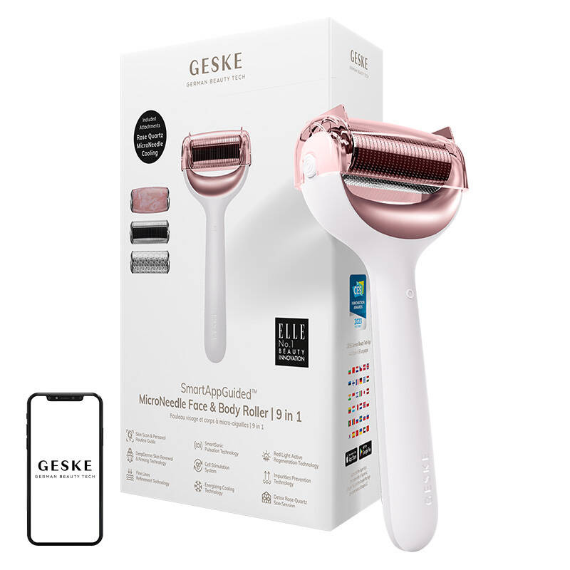 Micro igle Face & Body Valler 9in1 Geske s aplikacijom (Starlight)