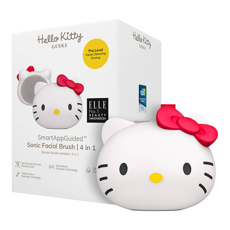 Čišćenje lica Sonic četkica 4in1 Geske s aplikacijom (Hello Kitty Starlight)