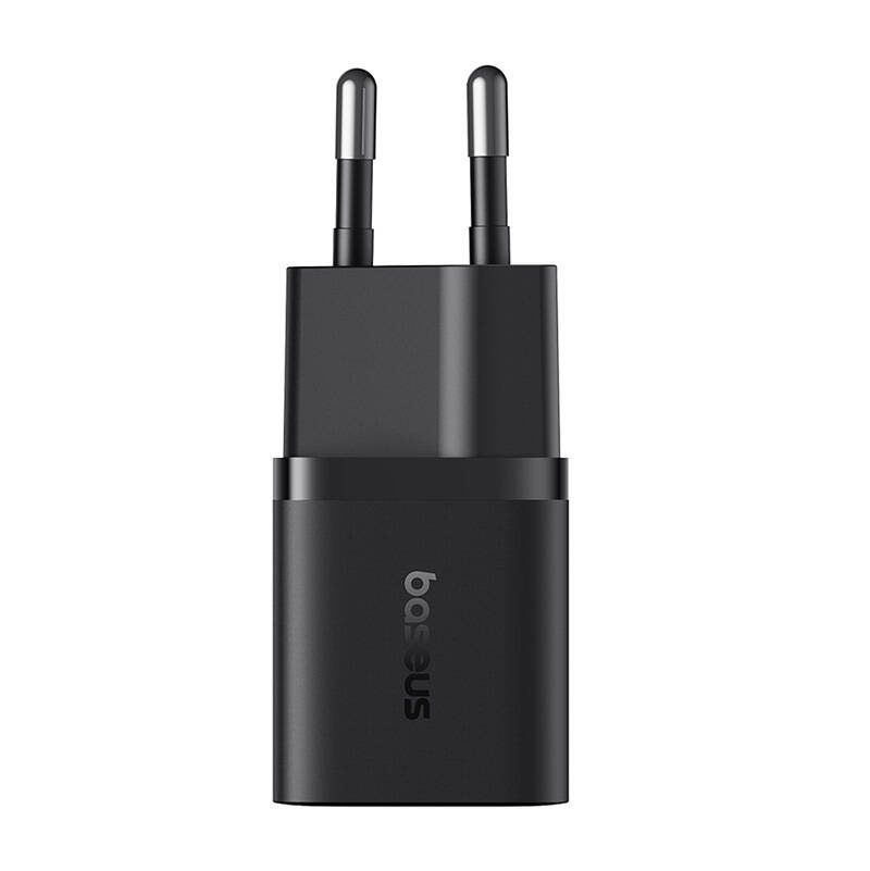 Brzi punjač baseus gan5 mini 1c, 25w (crno)