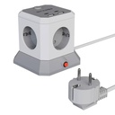 Blitzwolf BW-EC1 4XAC 2XUSB-A 2XUSB-C ekstender